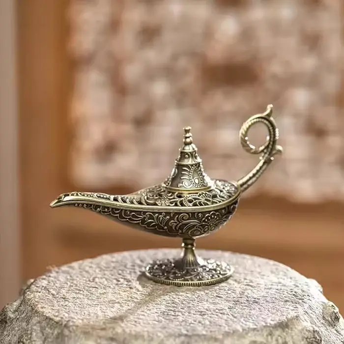 Brûleur d'encens de Style Antique Durable, Purification de l'air, brûleur d'encens en métal, lampe A