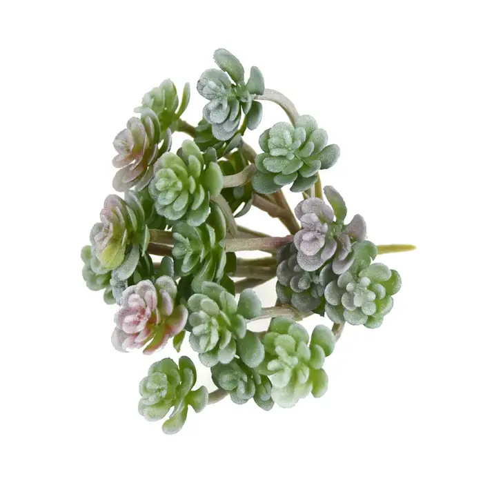 12 pièces de plantes artificielles en plastique
