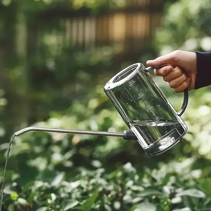Arrosoir de jardin 1L à long bec avec pelle