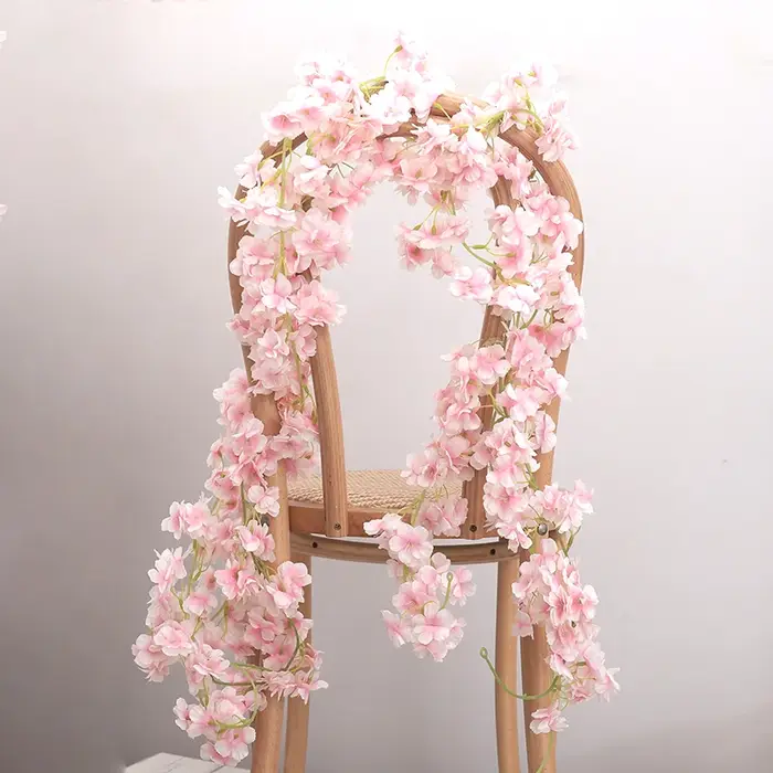 Fleurs artificielles Sakura suspendues