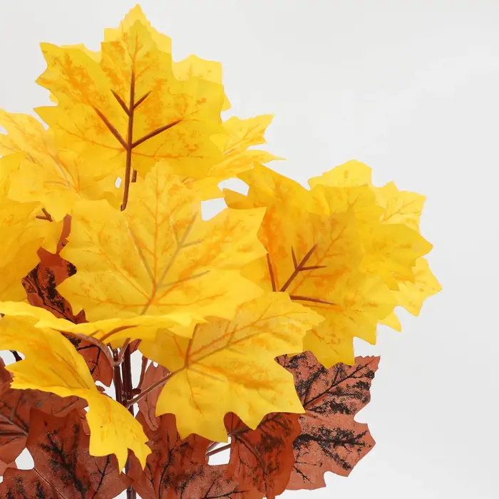 Branche de feuille d'érable plantes artificielles automne