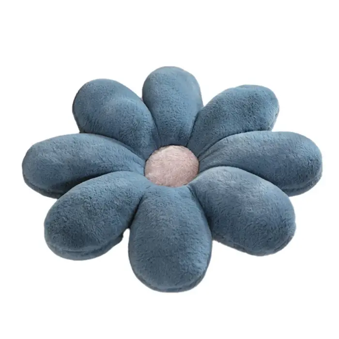 Coussin multifonctionnel en forme de fleur, moelleux, garni de coton PP, pétales doux, coussin de si
