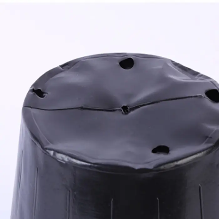 Pot de démarrage de semis en plastique noir, 50/100 pièces, Pots de semis flexibles pour démarrer de