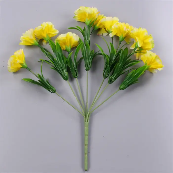 Bouquet de Œillets Artificiels en Soie pour la Fête des Mères