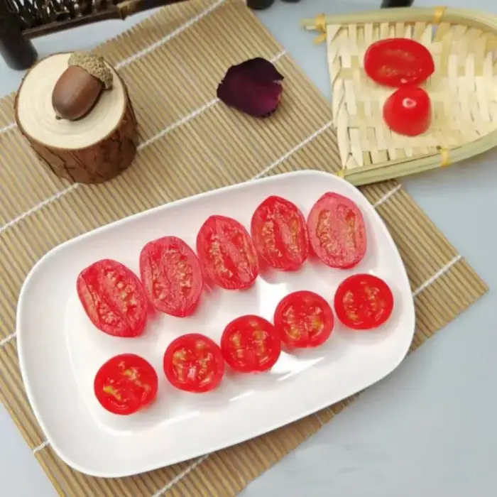 Légumes artificiels cerise tomate modèle alimentaire accessoires décoratifs faux réaliste Simulation fruits décor à la maison 10 pc/lot