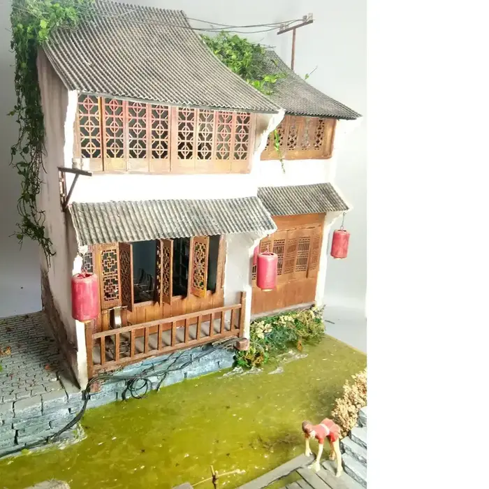 Vignes miniatures de simulation de jardin nickel é