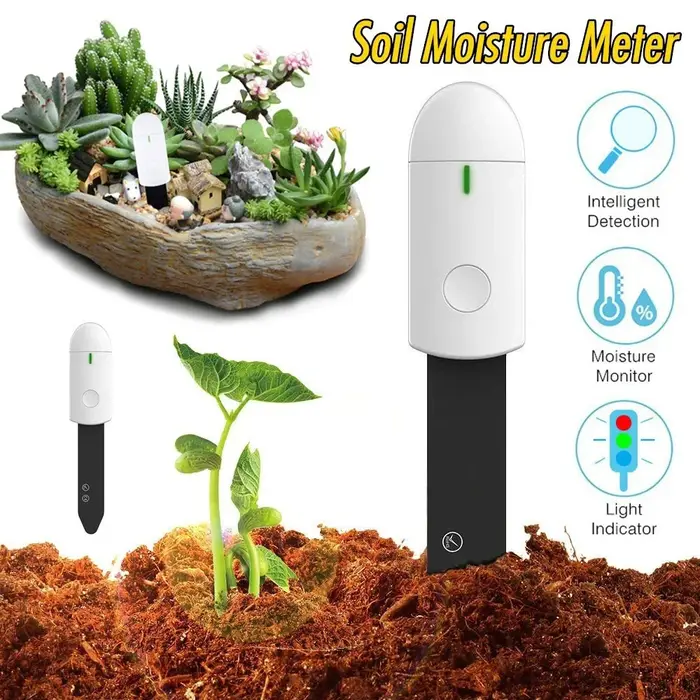 Testeur Intelligent d'humidité du sol, compteur d'humidité pour plantes de pelouse de ferme, moniteur de sol de fleurs, hygromètre, outil de jardinage pratique