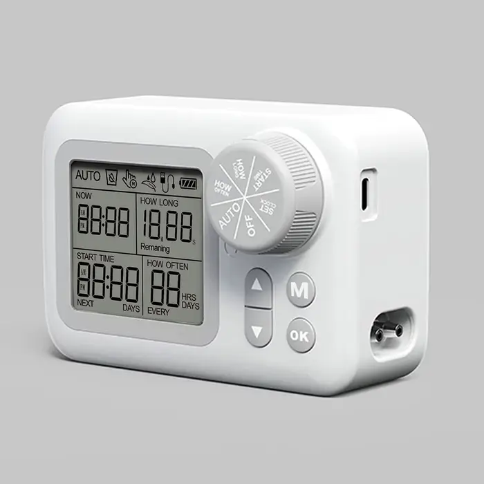 Kit d'irrigation goutte à goutte automatique WPS-015, minuteur d'arrosage numérique programmable, po
