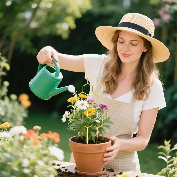Support de treillis pour plantes grimpantes