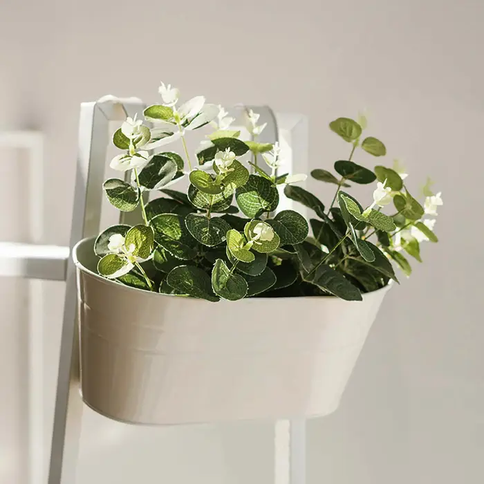 Mur de fleurs en fer en métal, pot de plantes, jardinière de jardin, pots de balcon, panier succulen
