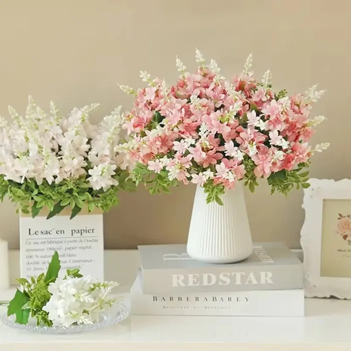 1/3 pièces de fleurs artificielles en soie Yucca Gloriosa pour mariage