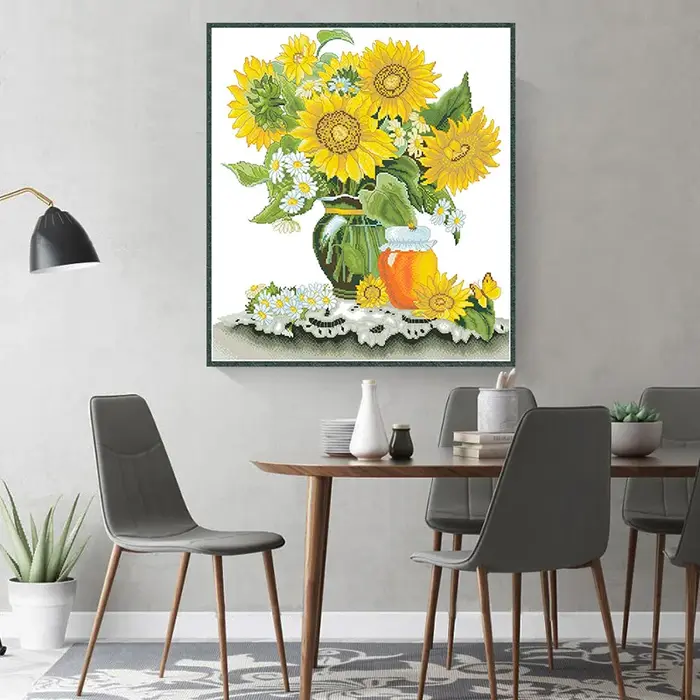 Série de vases à fleurs
