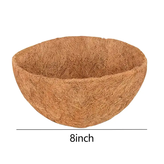 Doublures en fibre optique AMP pour jardinières, doublures de remplacement pour jardin, face ronde, 