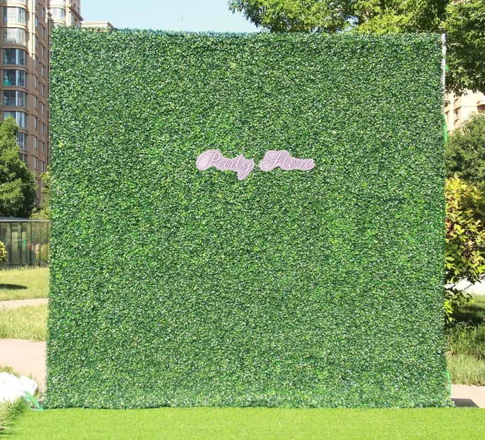 Mur de Fleurs Artificielles Blanches 5D, Toile de Fond Rose de Mariage, Tissu Floral, Plante Verte, 