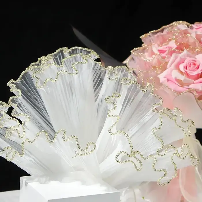 Papier d'emballage de fleurs 28cm x 4yard