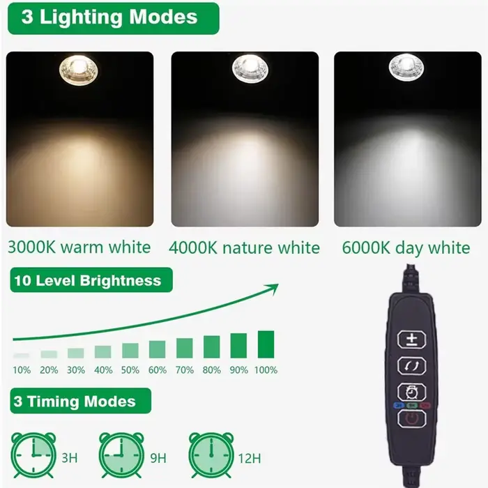 Spot Lumineux LED d'Nikà Intensité Réglable