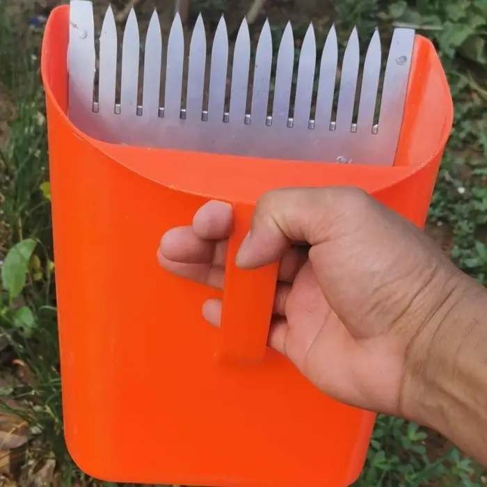 Outils de cueillette en métal pour fleurs de prairie, panier de récolte, ramasseur portable, collect