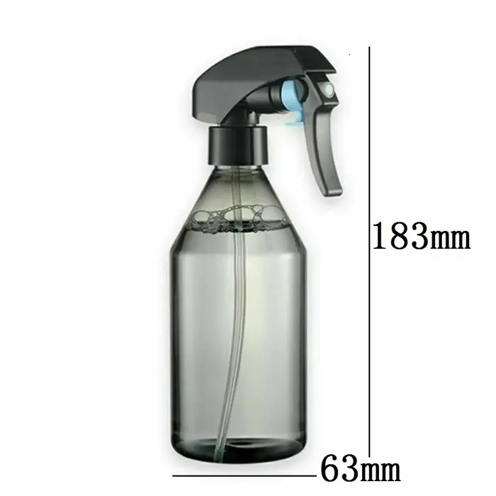 Bouteille de pulvérisation d'eau en plastique de 300ml