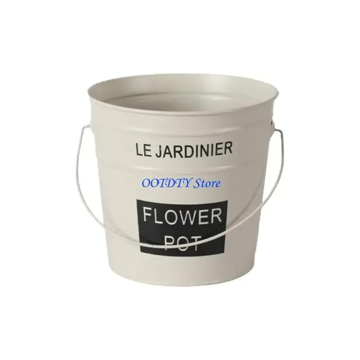 367A fer planteur remplacement ferme Vase seau fleur support seau remplacement