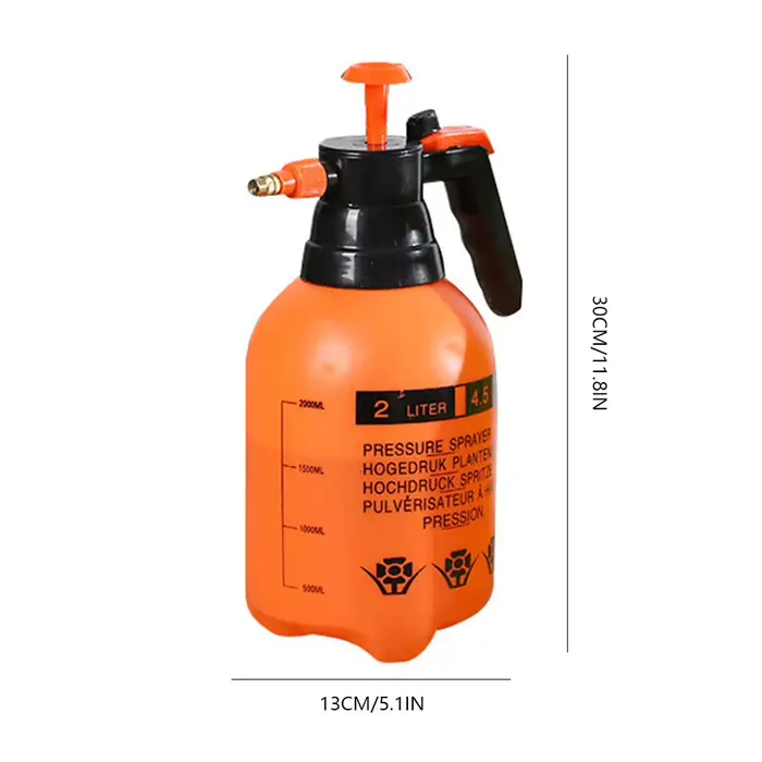 Pulvérisateur d'eau à pression manuelle portable, pulvérisateur de jardin, bouteille de pulvérisatio