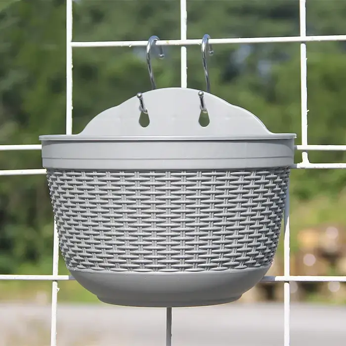 Paniers de plantes pratiques, crochets de jardin, Pots de fleurs, accessoires de plantation sur le t