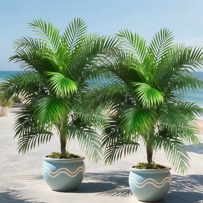 Grands palmiers d'ananas artificiels d'extérieur