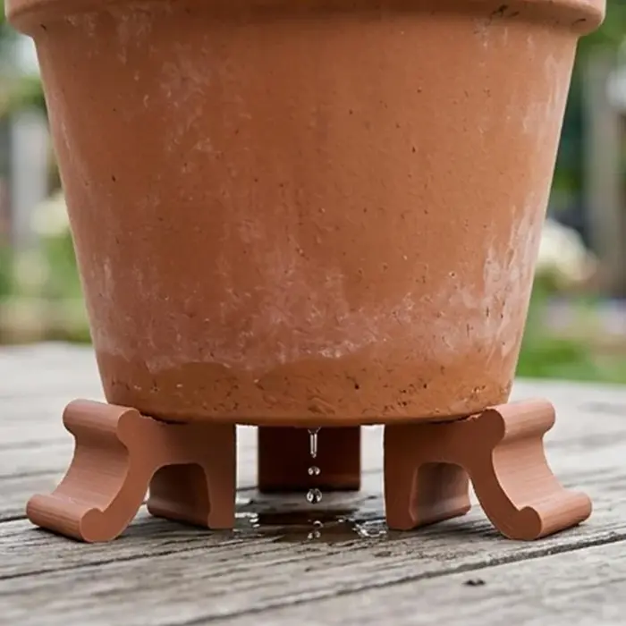 3/12 pièces Supports de pieds pour pots de fleurs et plantes de jardin