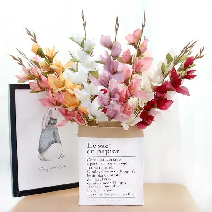 Décor de branche de fleur de glaïeul