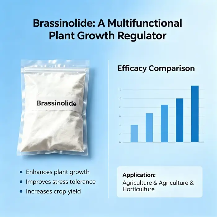 Brassinolide Régulateur de croissance des plantes Engrais organique foliaire