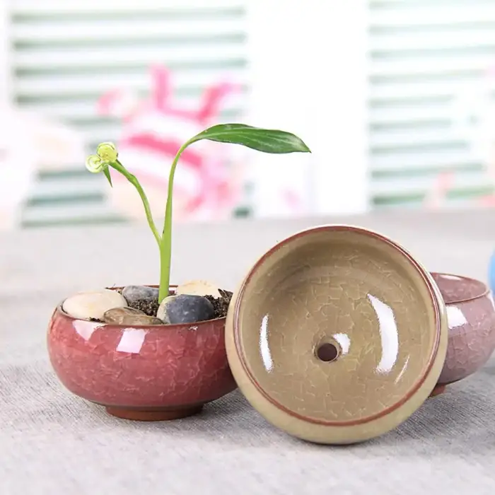 Pot de fleur en céramique