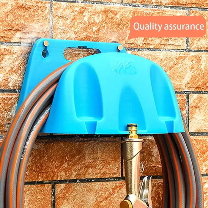 Support Mural en Plastique T1 pour Tuyau d'Irrigation de Jardin, Support d'Arrosage, Cadre de transp