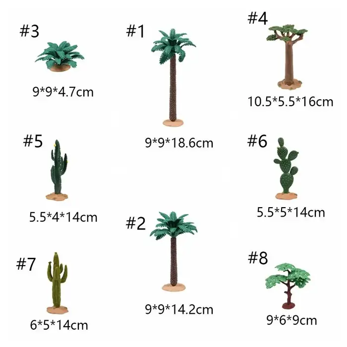 Plante artificielle réaliste Cactus en plastique