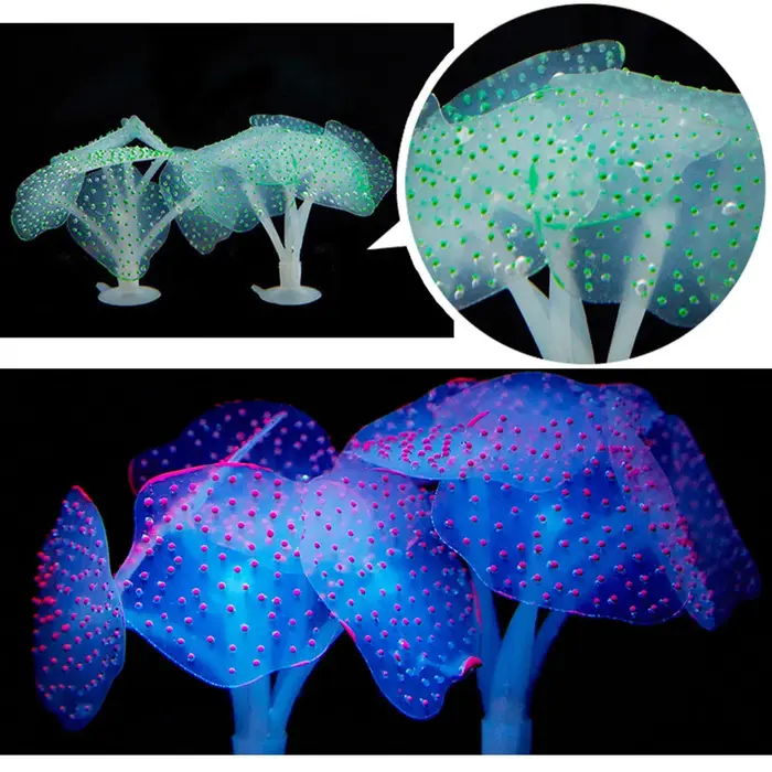 Plante artificielle anémone lumineuse