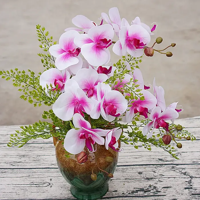 Orchidée Papillon Artificielle en PU