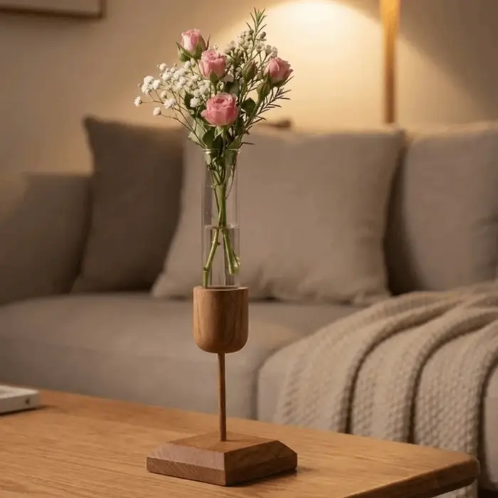 Vase à plantes hydroponiques créatif