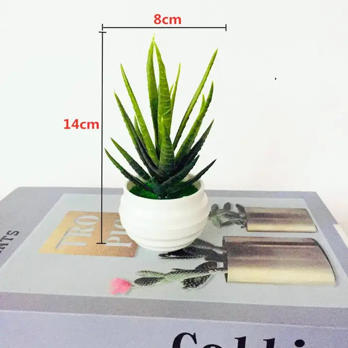 Plantes artificielles bonsaï, fausses fleurs, ornements en Pot pour Table, maison, chambre d'hôtel, 