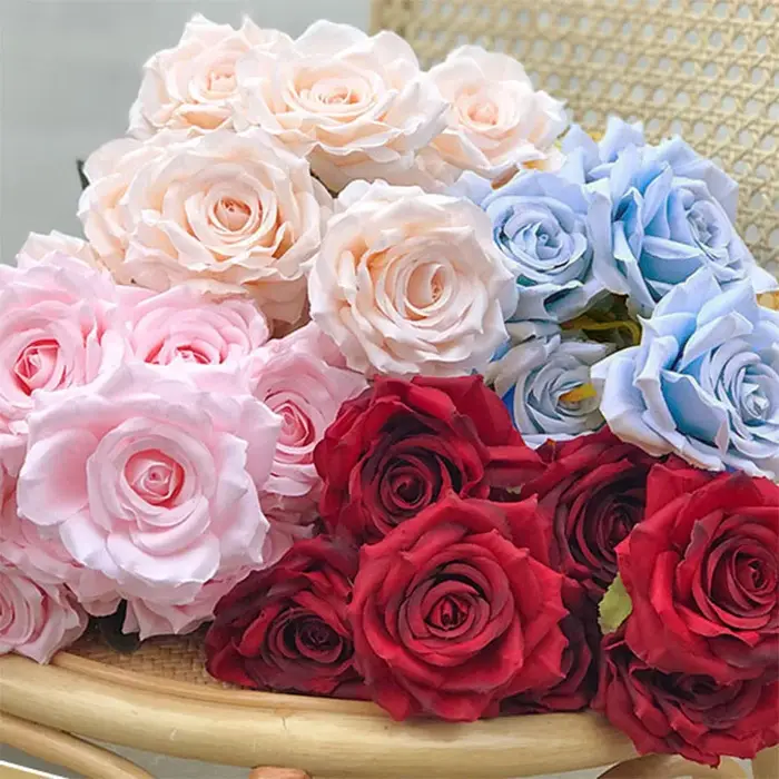 Roses Artificielles pour Décoration de Maison