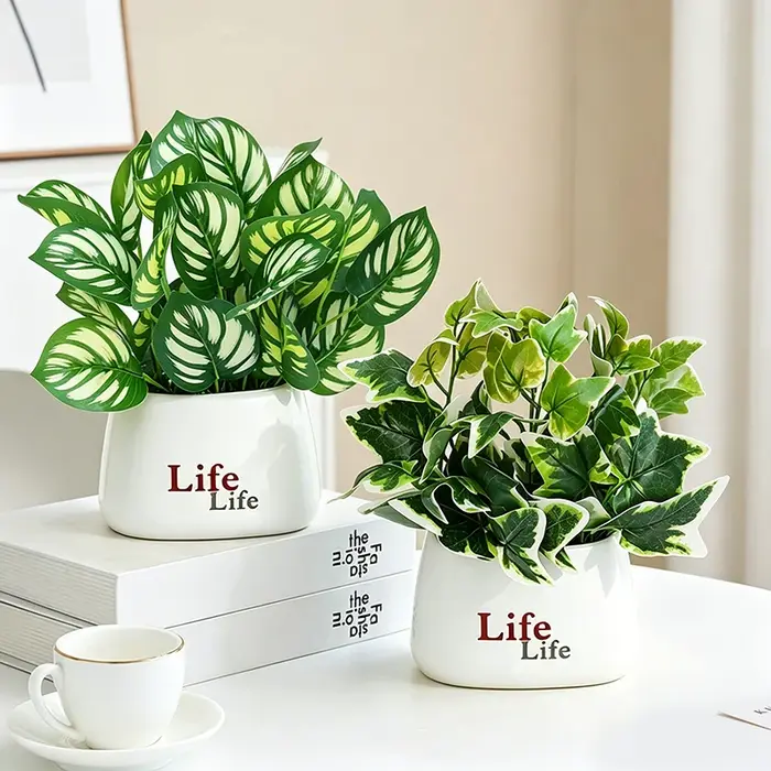 Plante Artificielle Bonsaï Verte