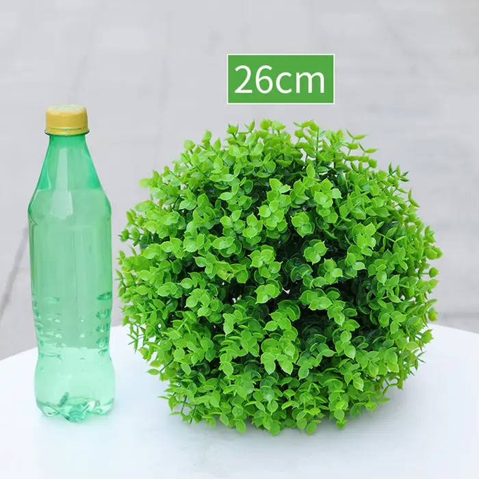 Boule de plante artificielle ronde
