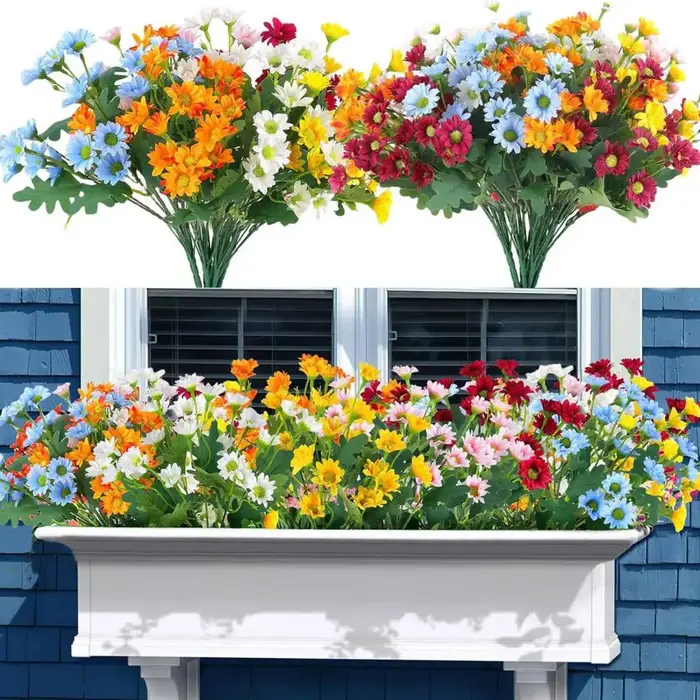 Fausses fleurs réalistes