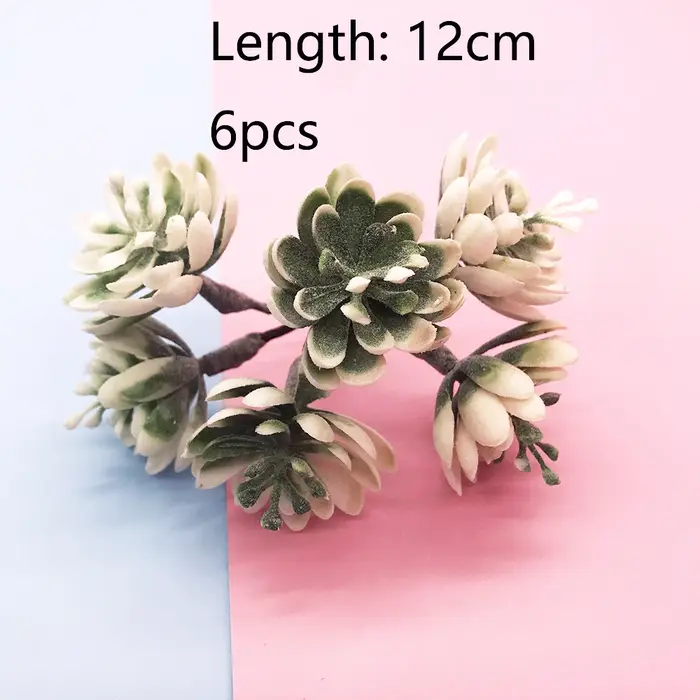 Fleurs artificielles, ornements de noël