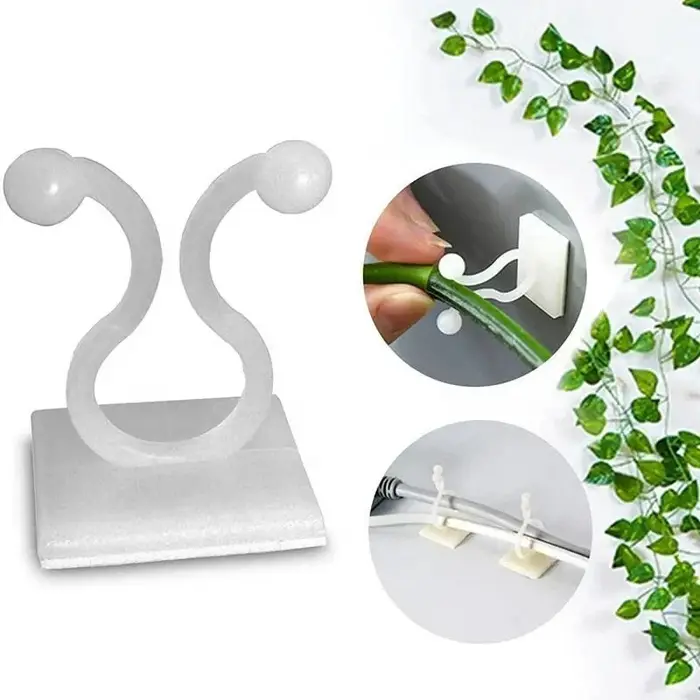 20/40/60 Pièces Crochets universels de fixation murale pour plantes vertes