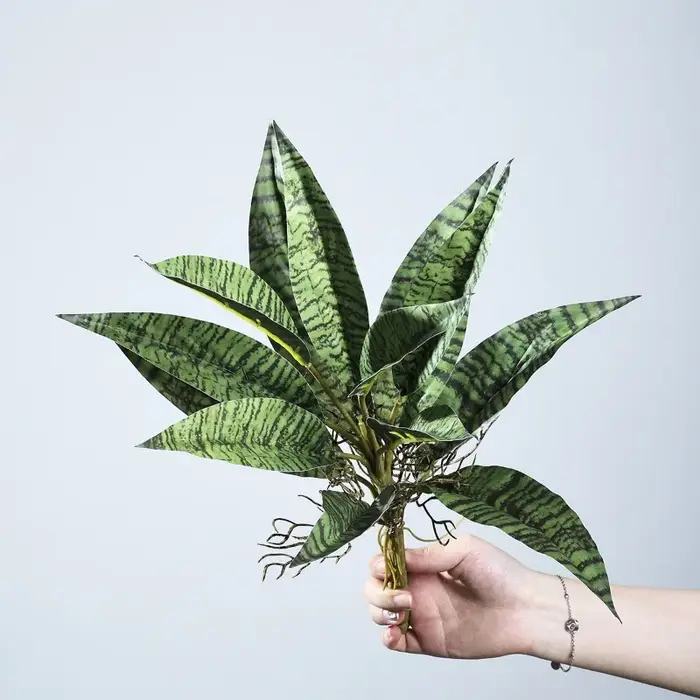 5 pièces de plantes artificielles en plastique