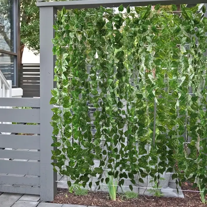 Vigne Liana artificielle suspendue au mur