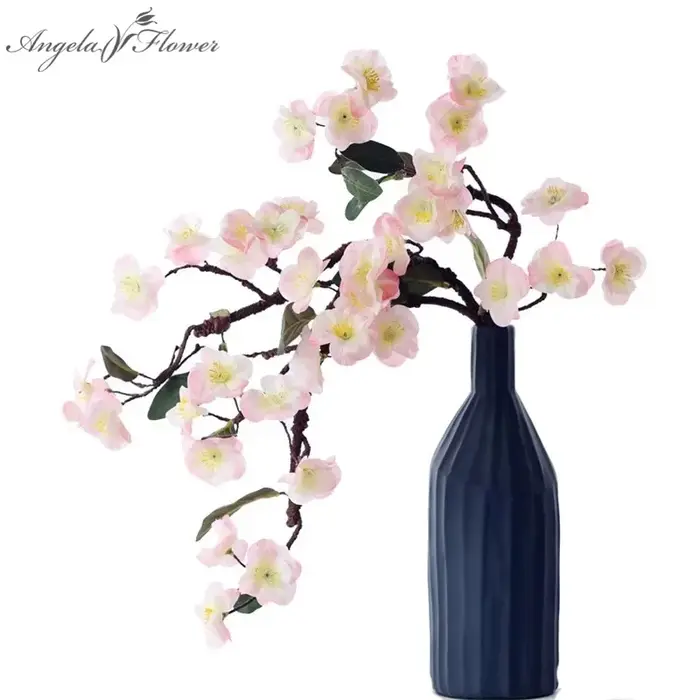 Fleurs de cerisier japonais artificielles au toucher réel