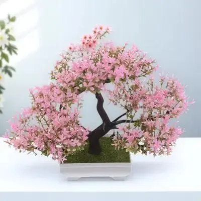 Bonsaï artificiel, fleurs de cerisier