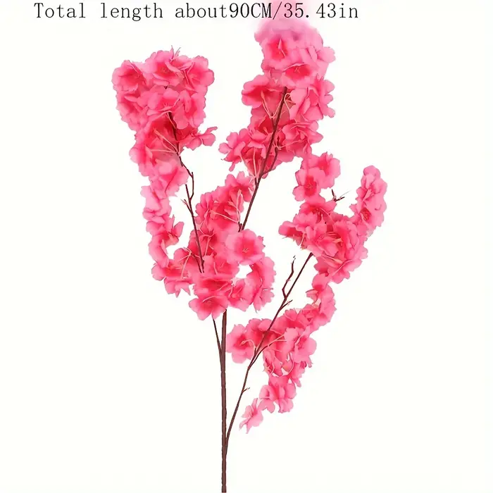 Fleur de cerisier artificielle rose blanc