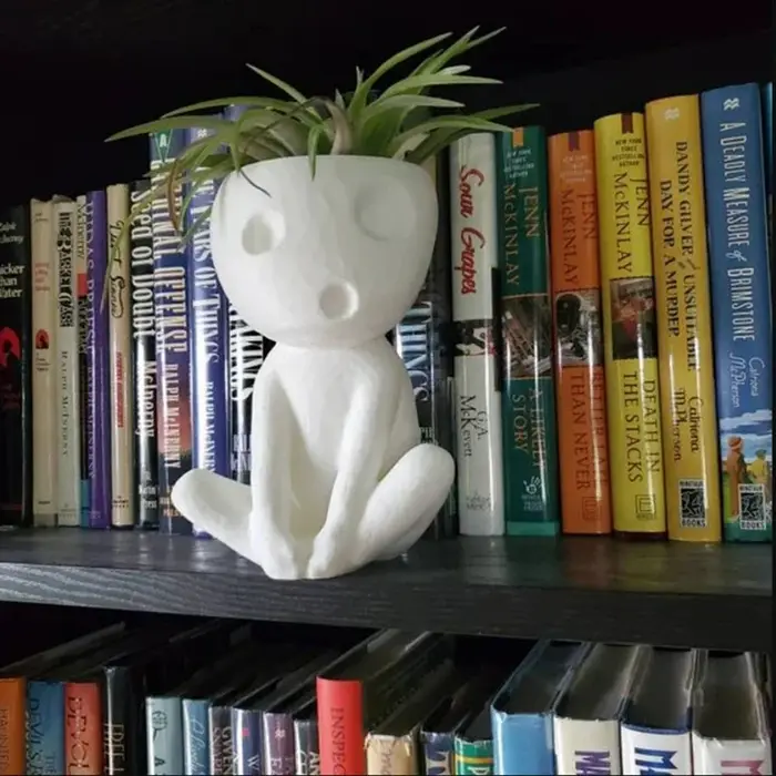 Pot de user inage Kodama pour Plantes d'Nik, Elfes des Arbres Kawaii, Petit Support de Plante à Air, Pots de Fleurs