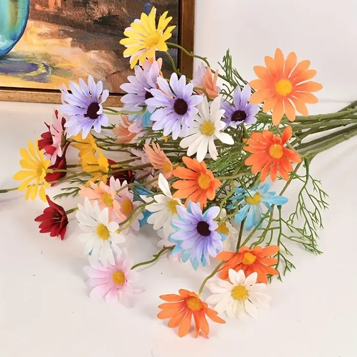 Bouquet de fleurs artificielles marguerite