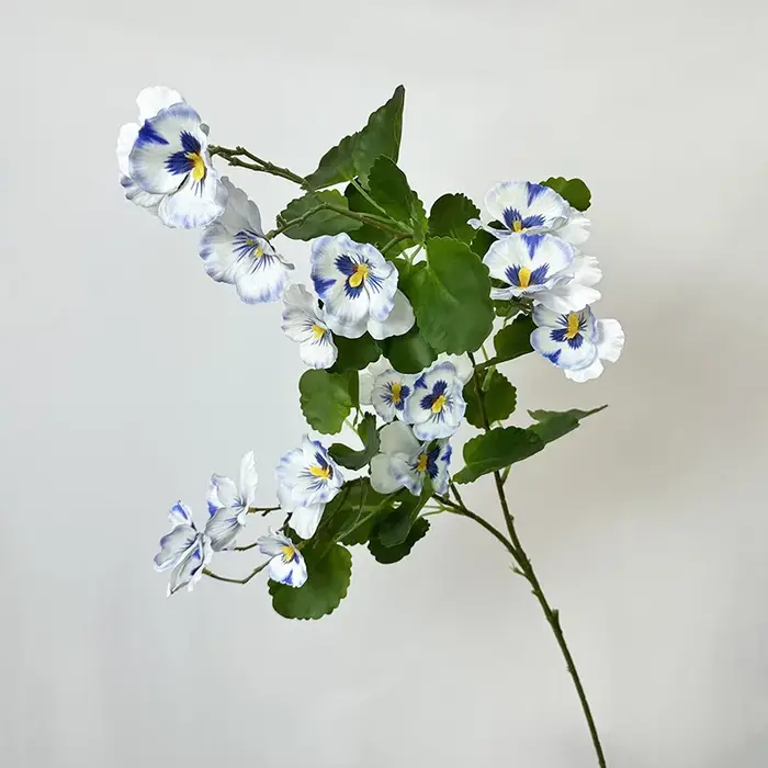 Fausses fleurs artificielles en soie
